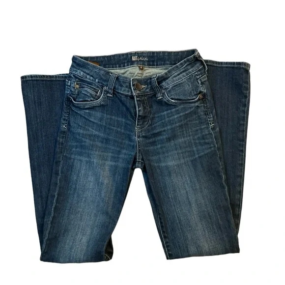 ✨SOLD✨KUT FROM THE KLOTH Women’s 2 Bootcut Mid Rise Jeans - Picture 9 of 14